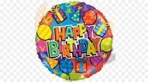 دانلود فایل png بدون بکگراند طرح happy birthday