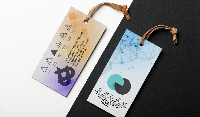 تگ آویز لباس یا تگ لباس چیست؟ | تفاوت تگ و اتیکت لباس