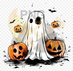 دانلود فایل png بدون بکگراند طرح جشن هالووین
