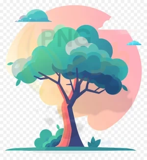 دانلود فایل png بدون بکگراند طرح درخت