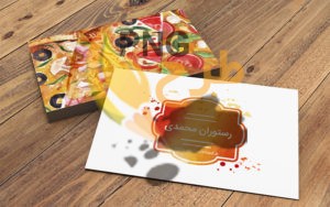 50+ نمونه کارت ویزیت رستوران جذاب