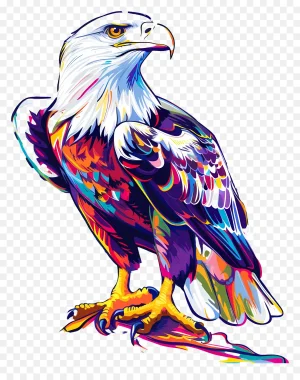 دانلود فایل png بدون بکگراند طرح عقاب 