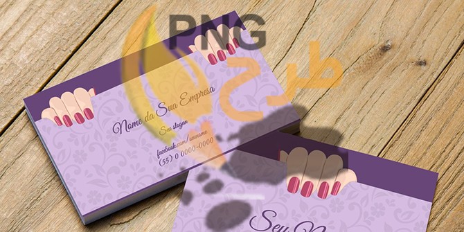 50+ نمونه کارت ویزیت کاشت ناخن جذاب