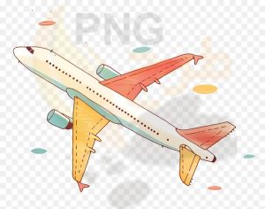 دانلود فایل png بدون بکگراند طرح هواپیما