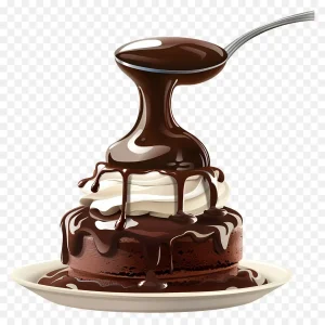دانلود فایل png بدون بکگراند طرح دسر - کیک