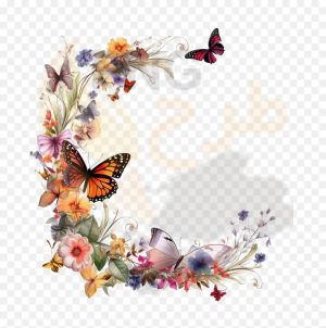دانلود فایل png بدون بکگراند طرح فریم (چارچوب)