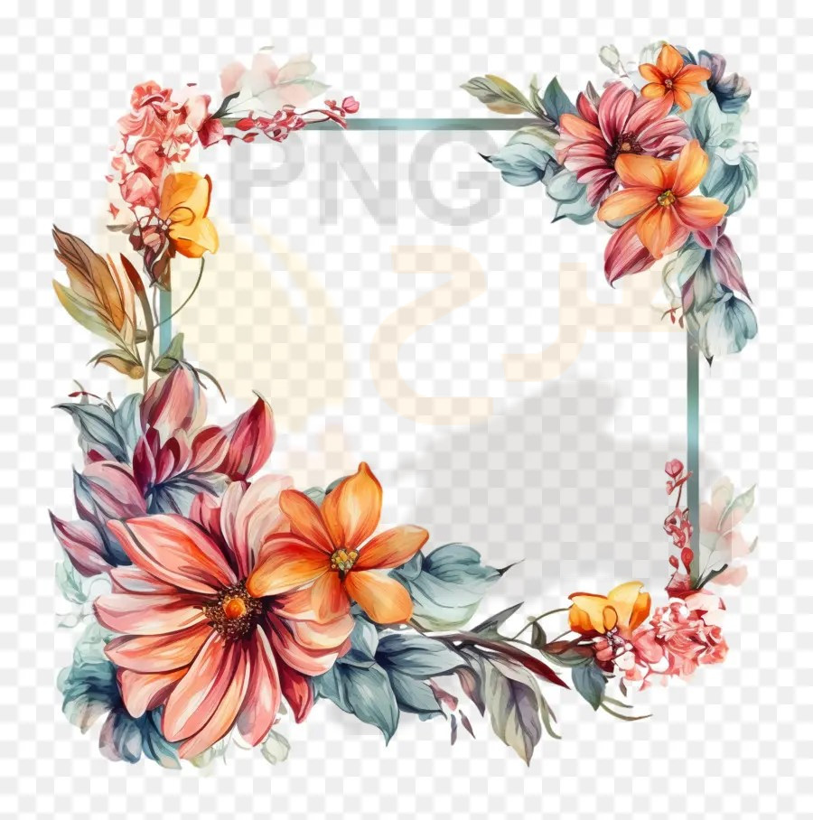 دانلود فایل png بدون بکگراند طرح فریم (چارچوب)