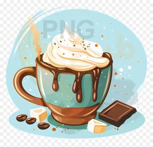دانلود فایل png بدون بکگراند طرح فنجان قهوه