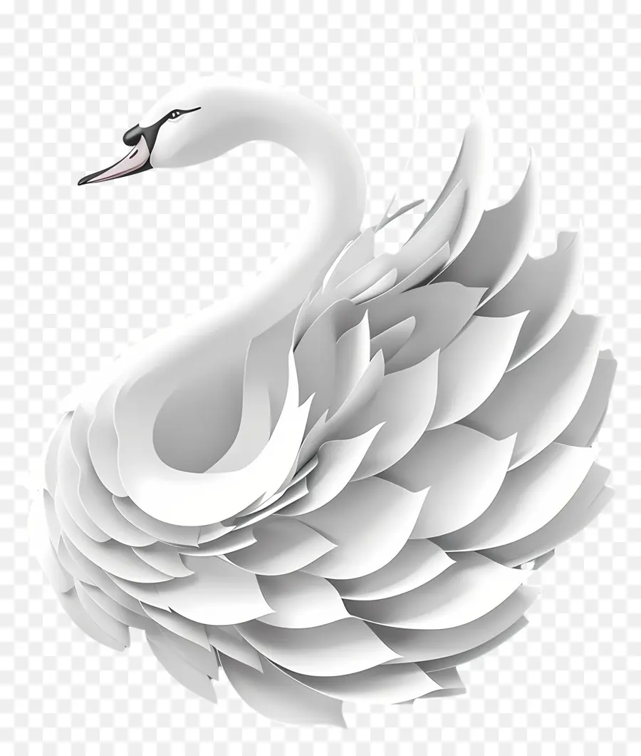 دانلود فایل png بدون بکگراند طرح قو