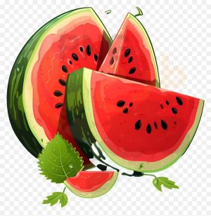 دانلود فایل png بدون بکگراند طرح هندوانه