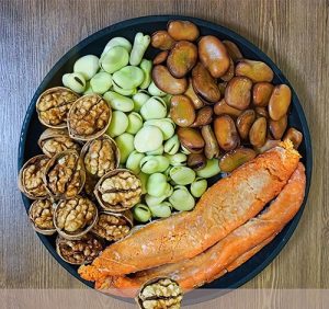 عکس اشبل، گردو و باقلا