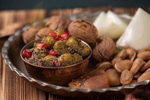عکس با کیفیت زیتون پرورده